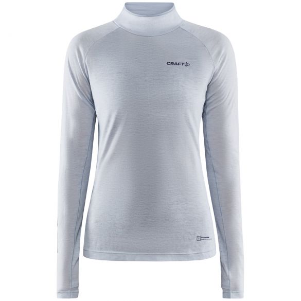 Craft Advanced Subz Wool 2 Langarm Laufshirt Damen Weiß 1911314-909000