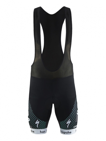 Craft Bora Hansgrohe Replica Trägerhose Schwarz/Grün 1906109-9999