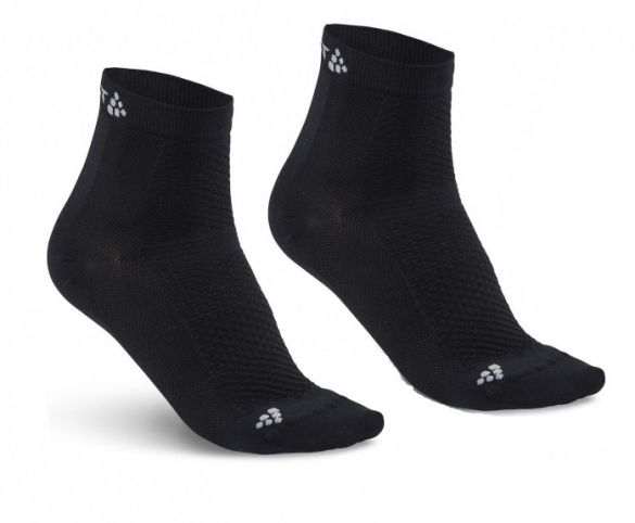 Craft Cool Mid Socken Schwarz 2-pack 1905044-9999