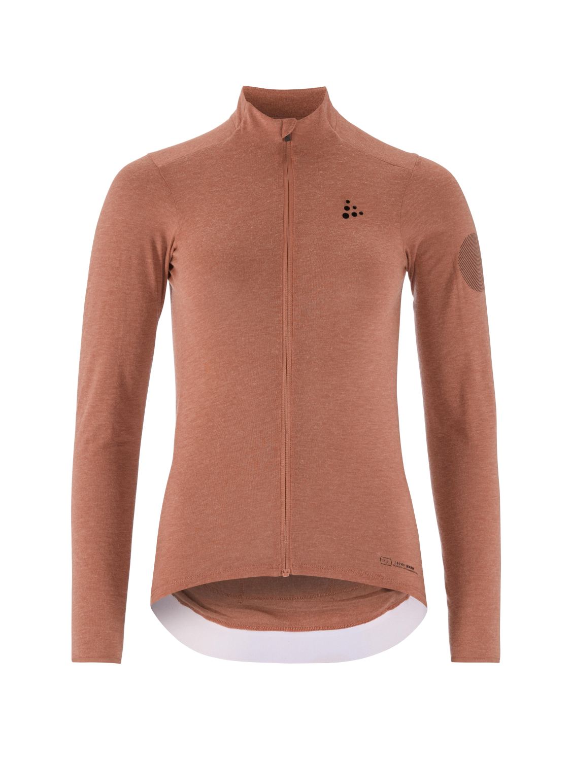 Craft Core Bike Essence Wool Jersey Langarm Orange Damen 1913652-747000