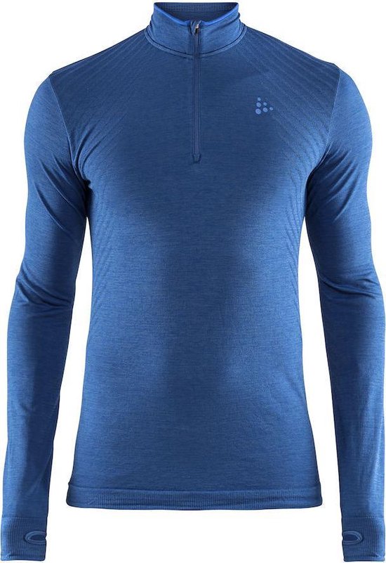 Craft Fuseknit comfort zip LS Unterwäsche Dunkle Blau Herren 1906602-353000-VRR