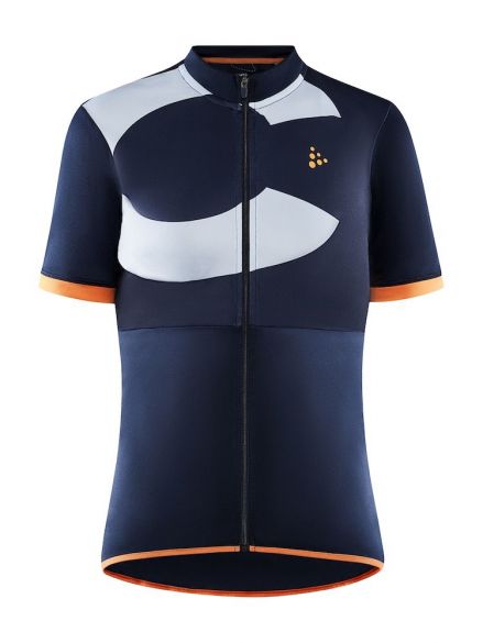 Craft Core Endurance Logo Radtrikot Kurzarm Blau Damen 1910562-396909