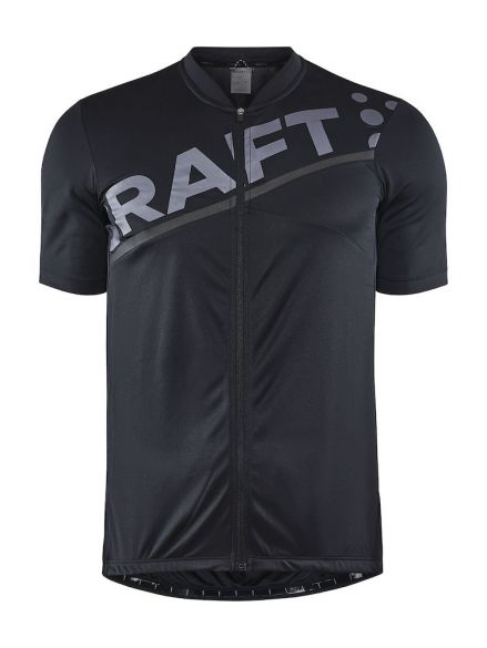 Craft Core Endurance Logo Radtrikot Kurzarm Schwarz Herren 1910528-999000