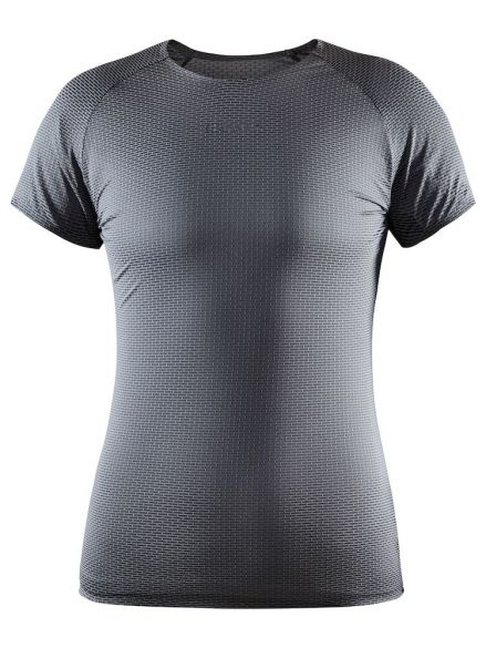Craft Pro Dry Nanoweight Kurzarm Unterhemd Grau Damen 1908854-985000