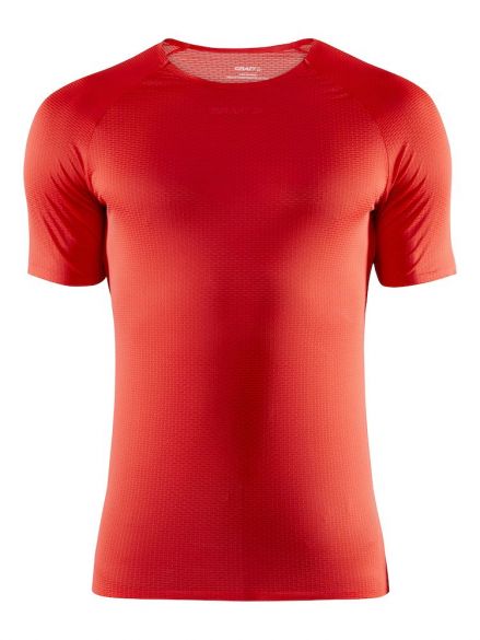 Craft Pro Dry Nanoweight Kurzarm Unterhemd Rot Herren 1908851-430000