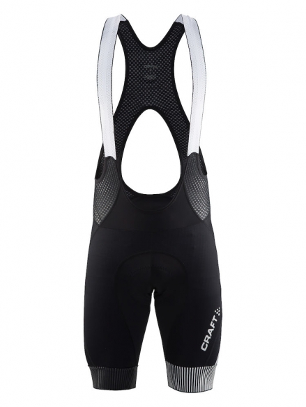 Craft Verve Glow Trägerhose Schwarz/Grau Herren 1905029-9999