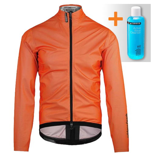 Assos Equipe RS Schlosshund Regenjacke Orange unisex 133236249