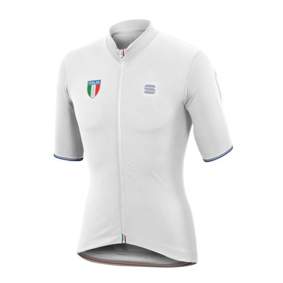 Sportful Italia CL jersey Kurzarm Radtrikot Weiß Herren 1101881-101-VRR