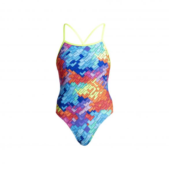 Funkita Layer cake Tie Me Tight Badeanzug Damen FKS001L02067