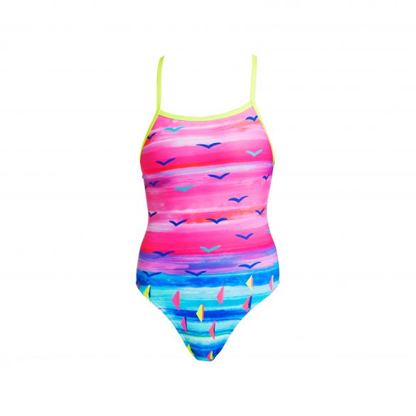 Funkita Regatta royale Tie Me Tight Badeanzug Damen FKS001L02003