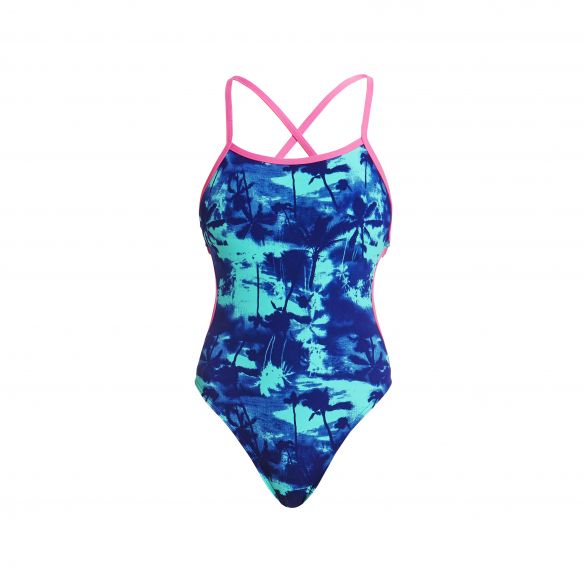 Funkita Hawaiian skies Cut Away Badeanzug Damen FKS004L02416