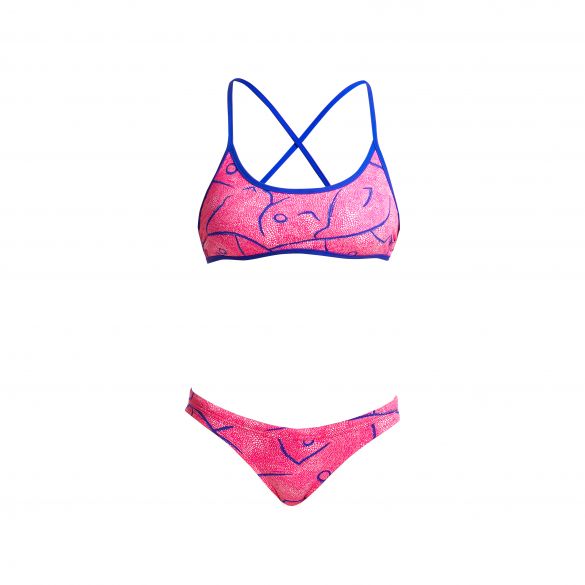 Funkita Rock salt Tie down Bikini Set Damen FKS007L02329+FS22L02329