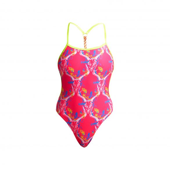 Funkita Sweet skulls Twisted Badeanzug Damen FKS010L02337