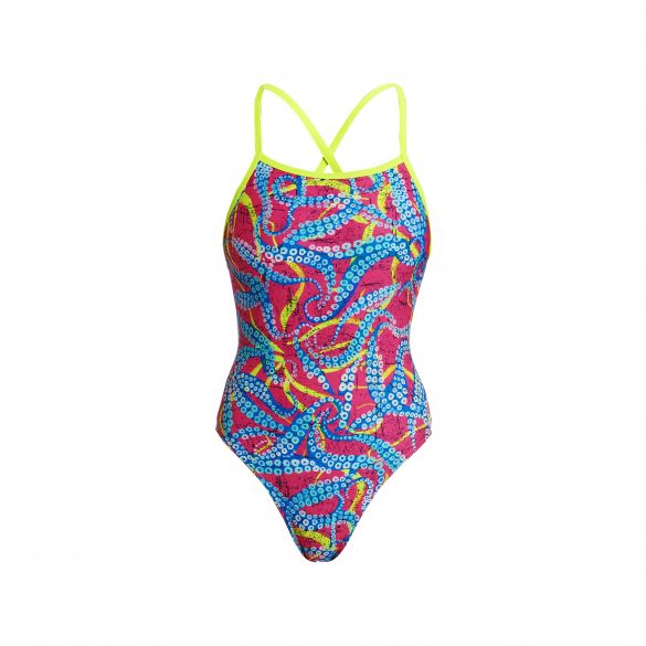 Funkita Squeaky squid eco Tie Me Tight Badeanzug Damen FKS036L02435