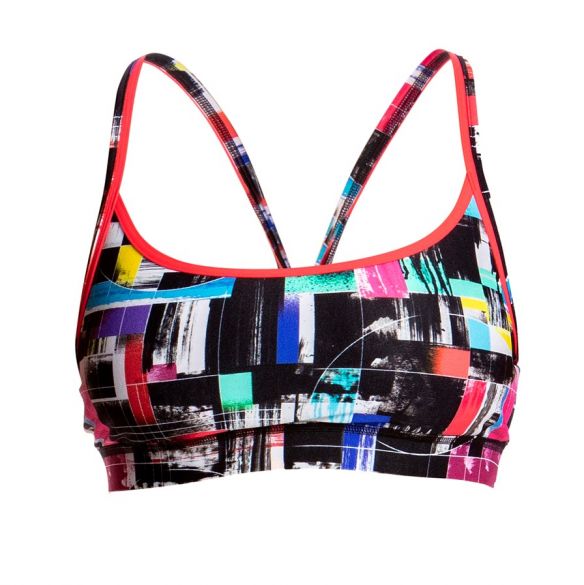 Funkita Test signal Sports Bikini-Oberteil Damen FS02L01802