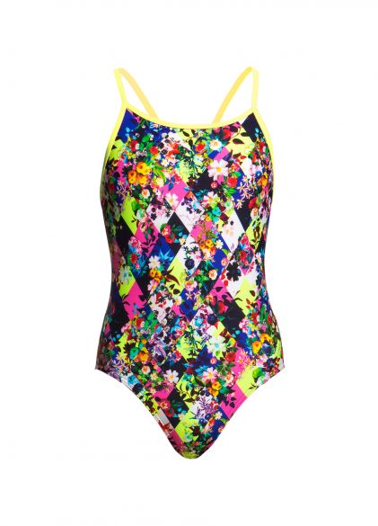 Funkita Princess cut Diamond Back Badeanzug Mädchen FS11G01749