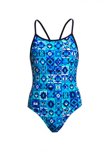 Funkita Strike it lucky Diamond Back Badeanzug Mädchen FS11G01890