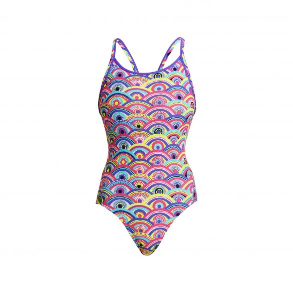 Funkita Eye candy Diamond Back Badeanzug Damen FS11L02407