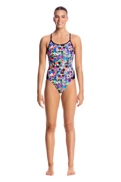 Funkita Handsome ransom Diamond Back Badeanzug Damen FS11L01713