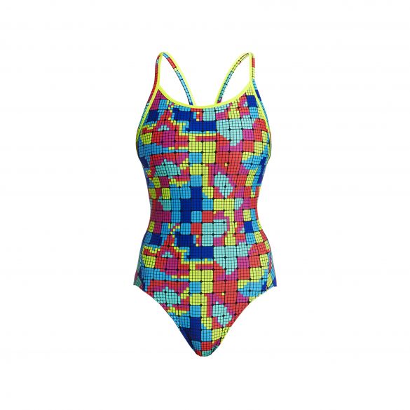Funkita Heat map Diamond Back Badeanzug Damen FS11L02417