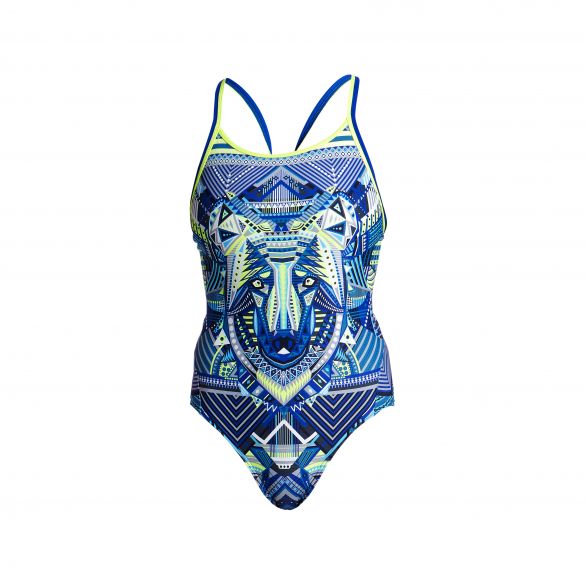 Funkita Sea wolf Diamond Back Badeanzug Damen FS11L02078