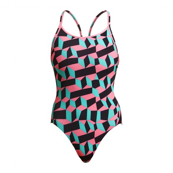 Funkita Step Up diamond back Badeanzug Damen FS11L71170