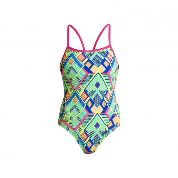 Funkita Diamond fire Single Strap Badeanzug Damen FS15L02068