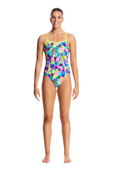 Funkita Madam monet Single Strap Badeanzug Damen FS15L01770