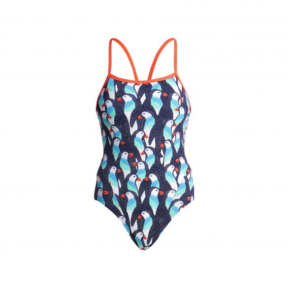 Funkita Pengoo parade Single Strap Badeanzug Damen FS15L02069