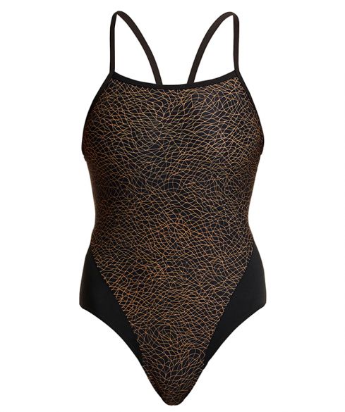 Funkita Leather Skin single strap Badeanzug Damen FS15L02665