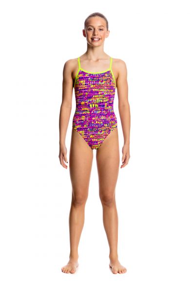 Funkita Dotty dash Single Strap Badeanzug Mädchen FS16G01788