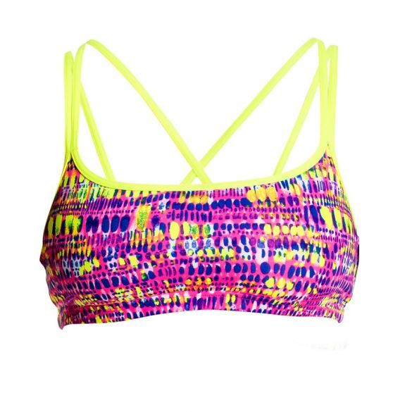 Funkita Dotty dash Criss cross sports Bikini-Oberteil Damen FS33L01788