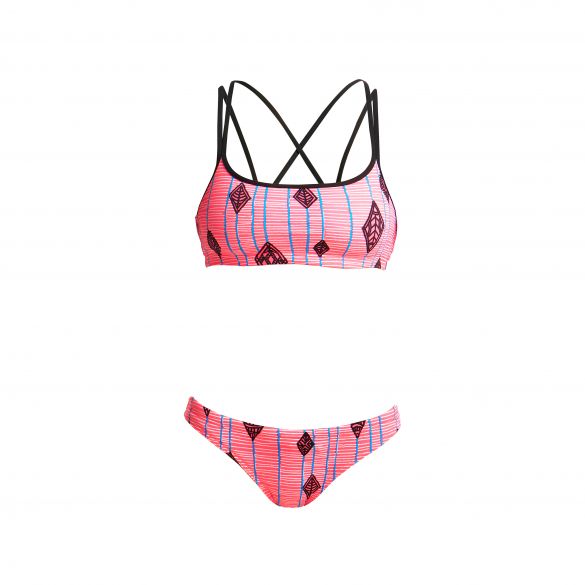 Funkita Flying high Criss cross sports Bikini Set Damen FS33L02314+FS24L02314