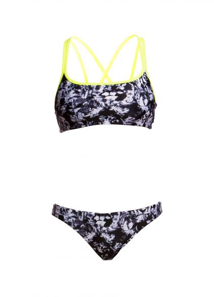Funkita Midnight assassin Criss cross sports Bikini Set Damen FS33L01722+FS24L01688
