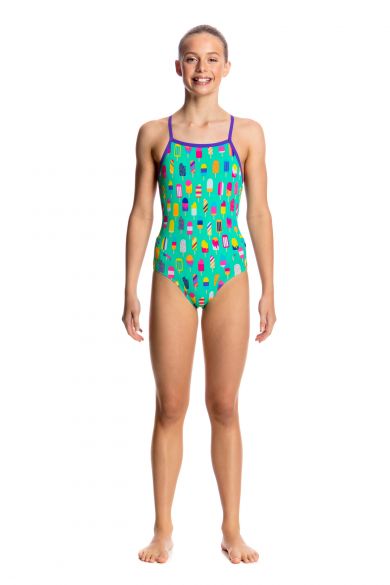 Funkita Popsicle parade Cross Back Badeanzug Mädchen FS34G01717