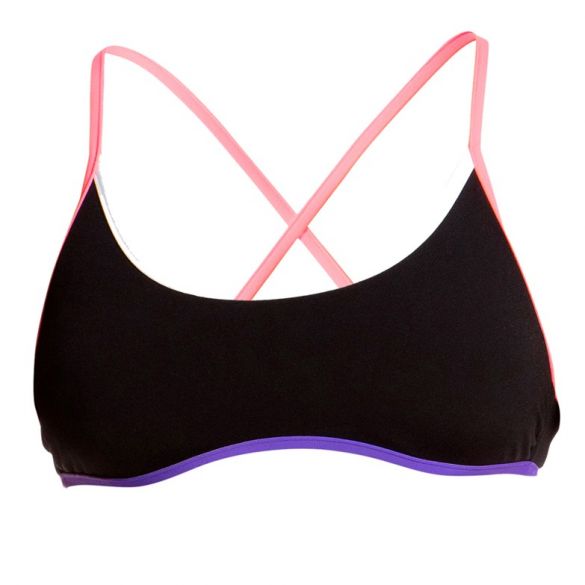 Funkita Pink shadow Tie Down Bikini-Oberteil Damen FS39L01758
