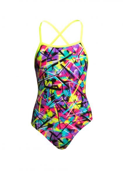 Funkita Spray on Strapped In Badeanzug Mädchen FS38G01882