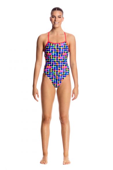Funkita Inked Strapped In Badeanzug Damen FS38L01776