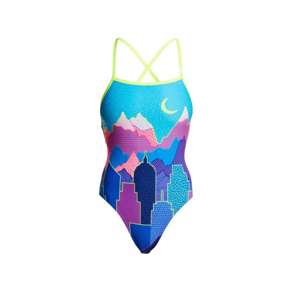 Funkita Metropolis Strapped In Badeanzug Damen FS38L02196