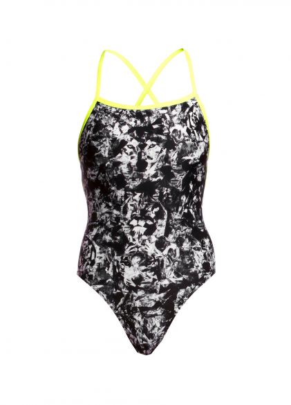Funkita Midnight assassin Strapped In Badeanzug Damen FS38L01678