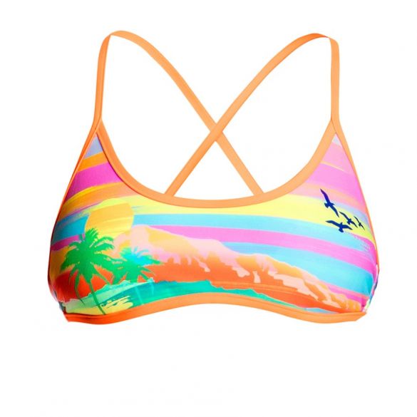 Funkita Pina colada Tie Down Bikini-Oberteil Damen FS39L01796