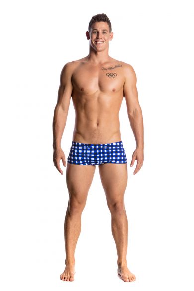 Funky Trunks Checkin in Plain front trunk Badehose Herren FT01M01653