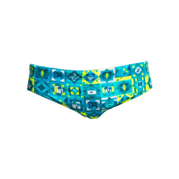 Funky Trunks Lime light Classic brief Badehose Herren FT35M01693