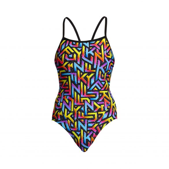 Funkita Brand Galaxy Single Strap Badeanzug Damen FS15L71214