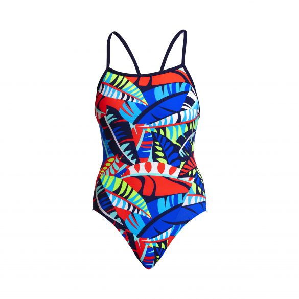 Funkita Face Palm Single Strap Badeanzug Damen FS15L71218