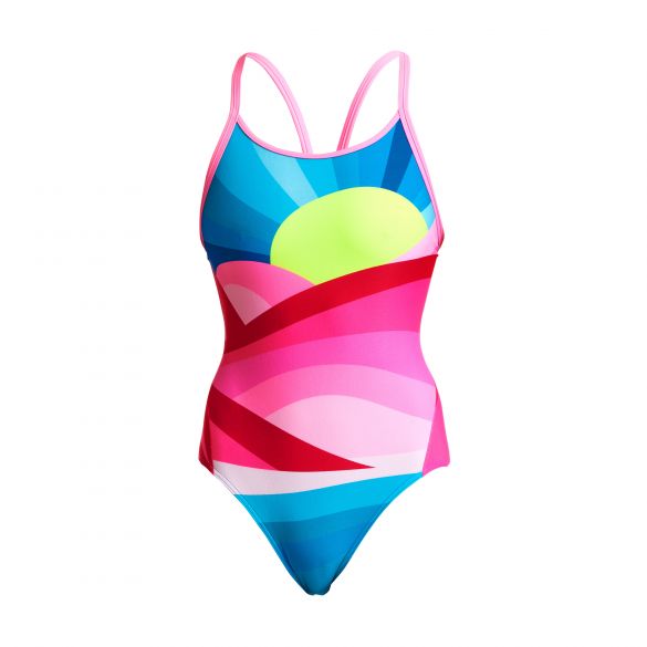 Funkita Summit Sunset diamond back Badeanzug Damen FS11L71327