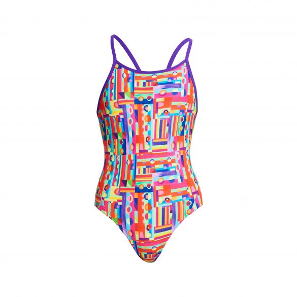 Funkita Top Spot Diamond Back Badeanzug Mädchen FS11G02541