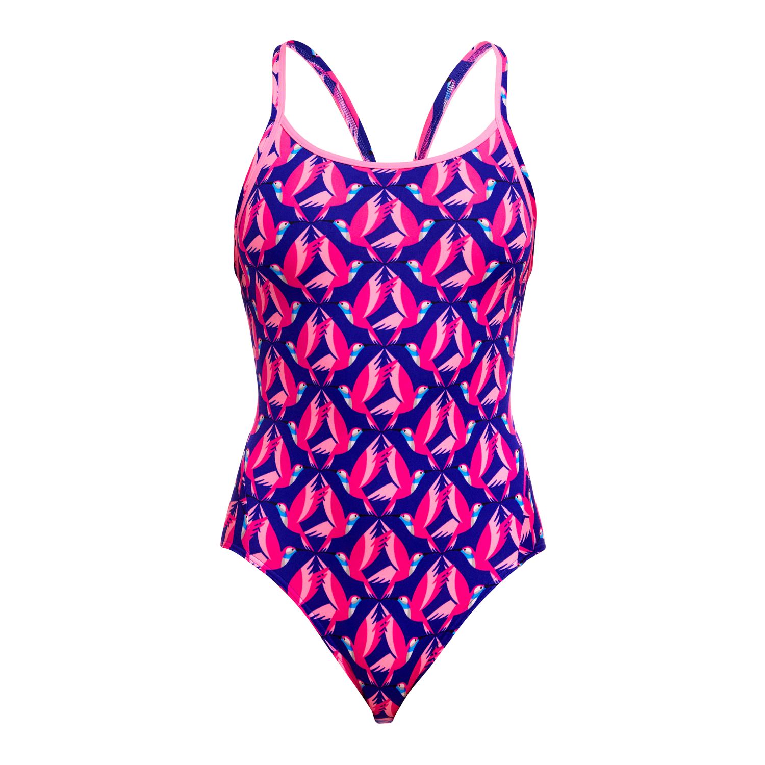 Funkita Ho Hum Diamant Rücken Badeanzug Damen FKS033L72226
