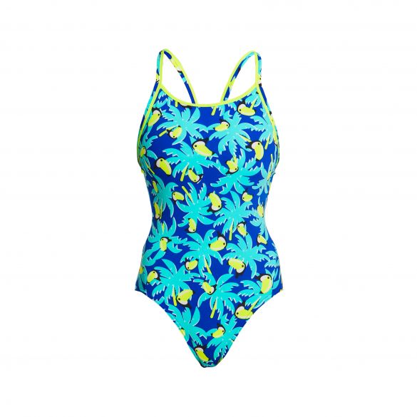 Funkita Bird Brain Eco Diamond Back Badeanzug Damen FKS033L02536