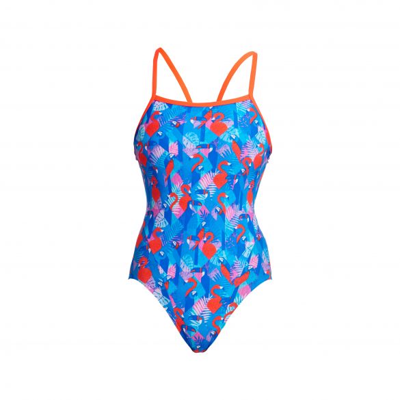 Funkita Flaming Vegas Single Strap Badeanzug Damen FS15L02501